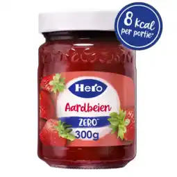 Albert Heijn Hero Jam zero aardbeien aanbieding