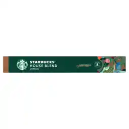 Albert Heijn Starbucks Nespresso house blend lungo capsules aanbieding