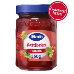 Albert Heijn Hero Fruitspread aardbeien aanbieding