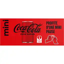 Albert Heijn Coca-Cola Zero sugar mini 12-pack aanbieding