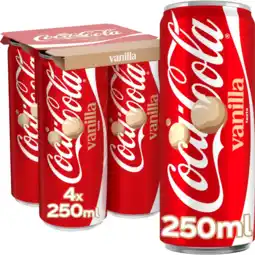 Albert Heijn Coca-Cola Vanilla 4-pack aanbieding