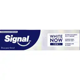 Albert Heijn Signal White now gold tandpasta aanbieding