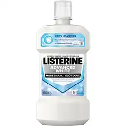 Albert Heijn Listerine Advanced white aanbieding