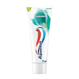Albert Heijn Aquafresh Cool mint tandpasta voor gezonde tanden aanbieding