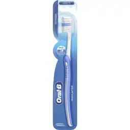Albert Heijn Oral-B 123 Indicator tandenborstel medium aanbieding