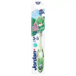 Albert Heijn Jordan Step by step tandenborstel 3-5 jaar soft aanbieding