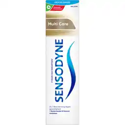 Albert Heijn Sensodyne MultiCare tandpasta aanbieding