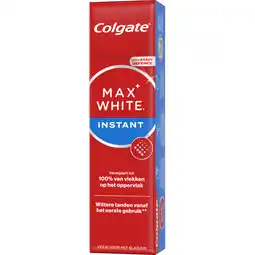 Albert Heijn Colgate Tandpasta max white instan aanbieding