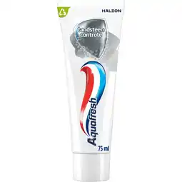 Albert Heijn Aquafresh Tandsteen controle tandpasta aanbieding