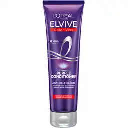 Albert Heijn L'Oréal Paris Elvive Color vive purple conditioner aanbieding