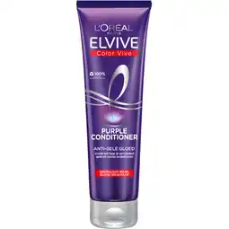 Albert Heijn L'Oréal Paris Elvive Color vive purple conditioner aanbieding