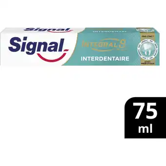 Albert Heijn Signal Integral 8 interdental tandpasta aanbieding