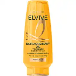 Albert Heijn L'Oréal Paris Elvive Extraordinary oil voedende conditioner aanbieding