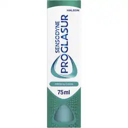 Albert Heijn Sensodyne Proglasur fresh & clean tandpasta aanbieding