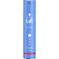 Albert Heijn Taft Hairspray ultra strong aanbieding