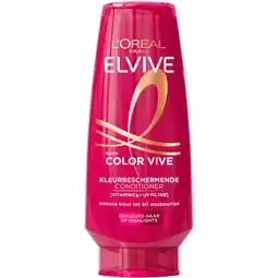 Albert Heijn L'Oréal Paris Elvive Color-vive conditioner aanbieding