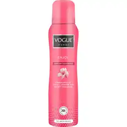 Albert Heijn Vogue Women deospray enjoy aanbieding
