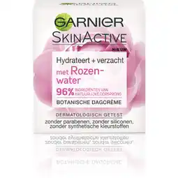 Albert Heijn Garnier Skinactive botanisch rozenwater dagcrème aanbieding