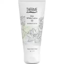 Albert Heijn Therme Zen White Lotus Shower Satin aanbieding