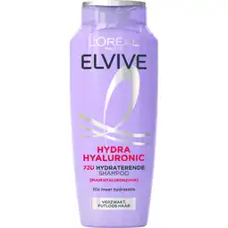 Albert Heijn L'Oréal Paris Elvive Hyaluron plump hydraterende shampoo aanbieding