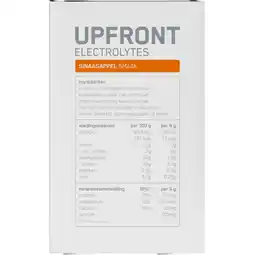 Albert Heijn Upfront Electrolytes sinaasappel aanbieding