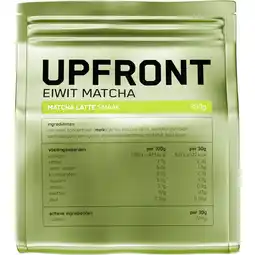 Albert Heijn Upfront Eiwit matcha aanbieding