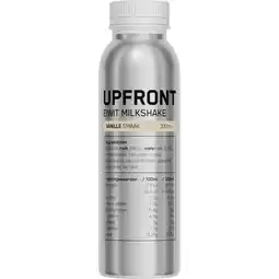 Albert Heijn Upfront Eiwit milkshake vanille smaak aanbieding