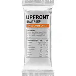 Albert Heijn Upfront Eiwitreep appel kaneel aanbieding