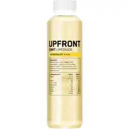 Albert Heijn Upfront Eiwit limonade passievrucht smaak aanbieding
