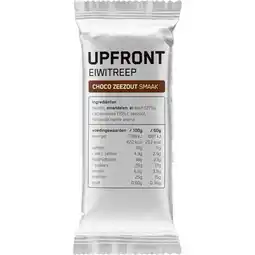 Albert Heijn Upfront Eiwitreep Choco Zeezout aanbieding