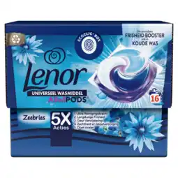 Albert Heijn Lenor Zeebries wasmiddelcapsules aanbieding
