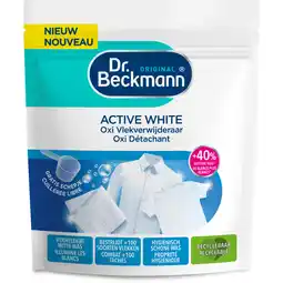 Albert Heijn Dr. Beckmann Active white oxi vlekverwijderaar aanbieding