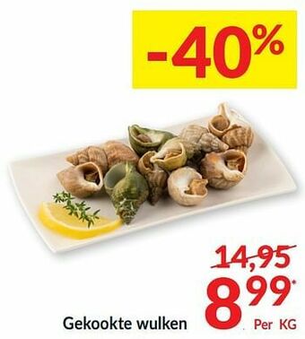 Intermarché Gekookte wulken aanbieding