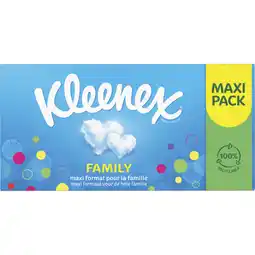 Albert Heijn Kleenex Family maxi pack tissues aanbieding
