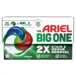 Albert Heijn Ariel Pods original the big one wascapsules aanbieding