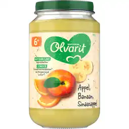 Albert Heijn Olvarit Appel banaan sinaasappel 6m+ aanbieding