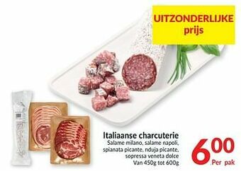 Intermarché Italiaanse charcuterie aanbieding