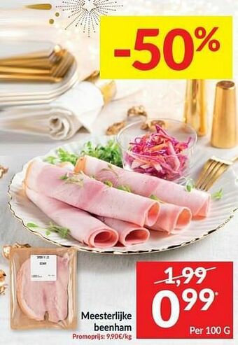 Intermarché Meesterlijke beenham aanbieding