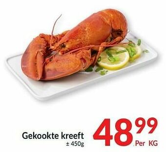 Intermarché Gekookte kreeft aanbieding