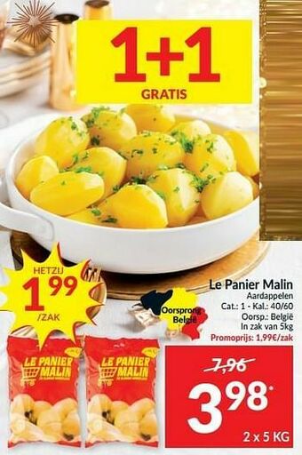 Intermarché Le panier malin aardappelen aanbieding