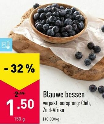 ALDI Blauwe bessen aanbieding