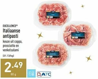 ALDI Italiaanse antipasti aanbieding