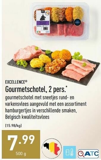 ALDI Gourmetschotel aanbieding
