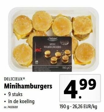 Minihamburgers