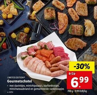 Lidl Gourmetschotel aanbieding