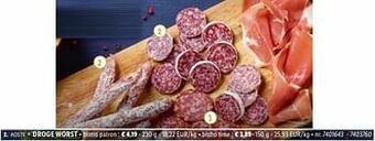 Lidl Droge worst aanbieding