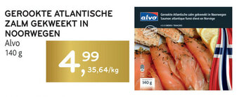 Alvo Gerookte Atlantische Zalm Gekweekt in Noorwegen aanbieding
