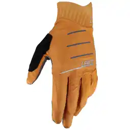 Decathlon MTB-handschoen WindBlock MicronGrip - Oranje/Grijs aanbieding