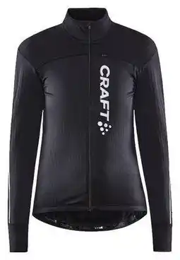 Decathlon CRAFT Core SubZ Dames Fietsjack Zwart/Zilver aanbieding