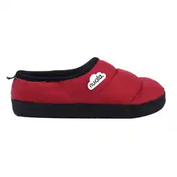 Decathlon Nuvola unisex slippers in rood met rubberen zool aanbieding